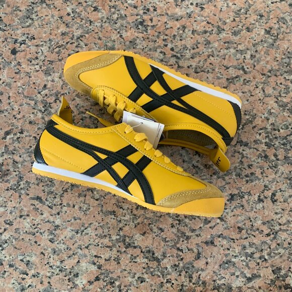 Onitsuka Tiger Yellow and Black Men's and women's sneakers